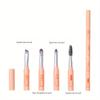 New Eye Shadow Brush 4 In 1 Single Makeup Brush 4 Sets of Eyebrow Brush Eyelash Brush Eye Shadow Brush Eyeliner Brush Lip Brush