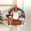 Christmas Cartoon Figurine Wreath Door Hanger & Photography Prop