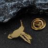 Stainless Steel Hummingbird Brooch Men Cute Animal Design Jewelry Wedding Men's Shirt Suit Badge Lapel Pins Accessory
