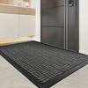 Non-slip Indoor Doormat Rubber Mat Scraper Dustproof Dirt Resistant Home Essential Durable Rubber Mat
