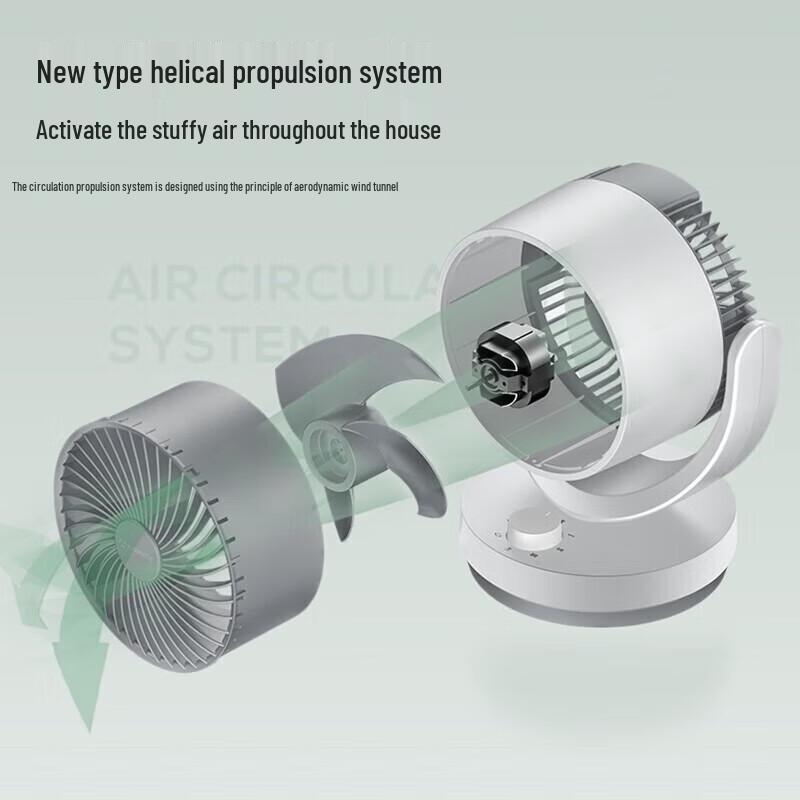 Airmate CA15-X28 Desktop Air Circulator Fan CN plug (adapter included)