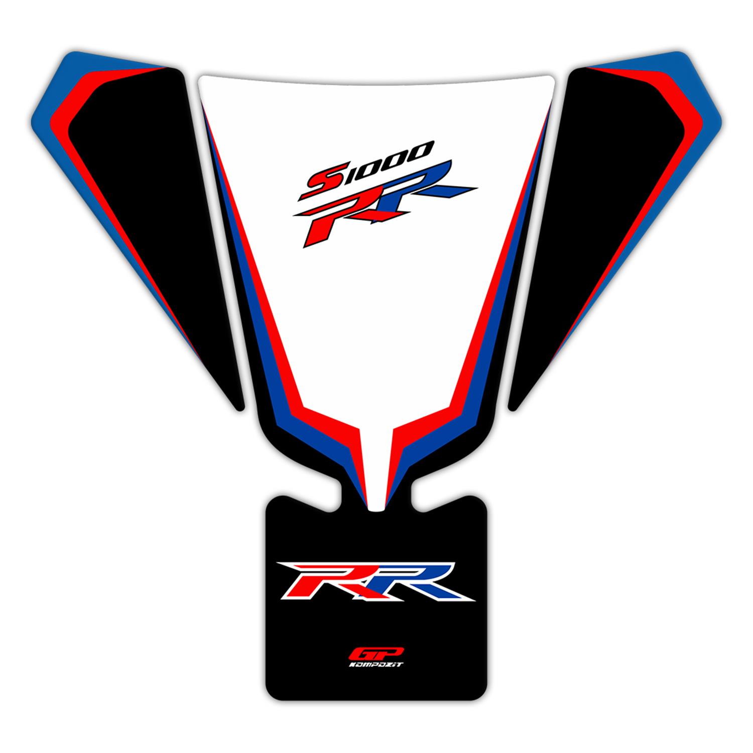 

GP Composite BMW S 1000 RR 2011-2018 Compatible Tank Pad Set Blue-Red