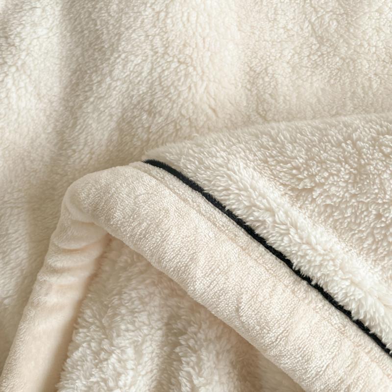 New Grade A Half-sided Velvet Autumn Keep Warm Blankets for Bed Soft Fluffy Warmth Sofa Blanket Shawl Napping Blankets Winter