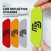 For Mazda Car Sticker Reflective Warning Safety Tape Scratch Warn Mark 3 6 CX3 CX-3 CX-5 CX5 CX8 CX 9 Axela ATENZA 2017-2019