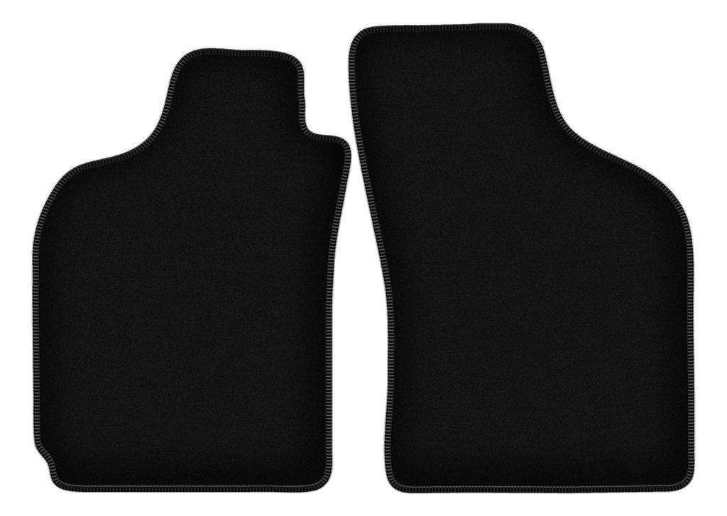 BASIC front velour floor mats for: Fiat Palio Weekend station wagon (1996-2004)
