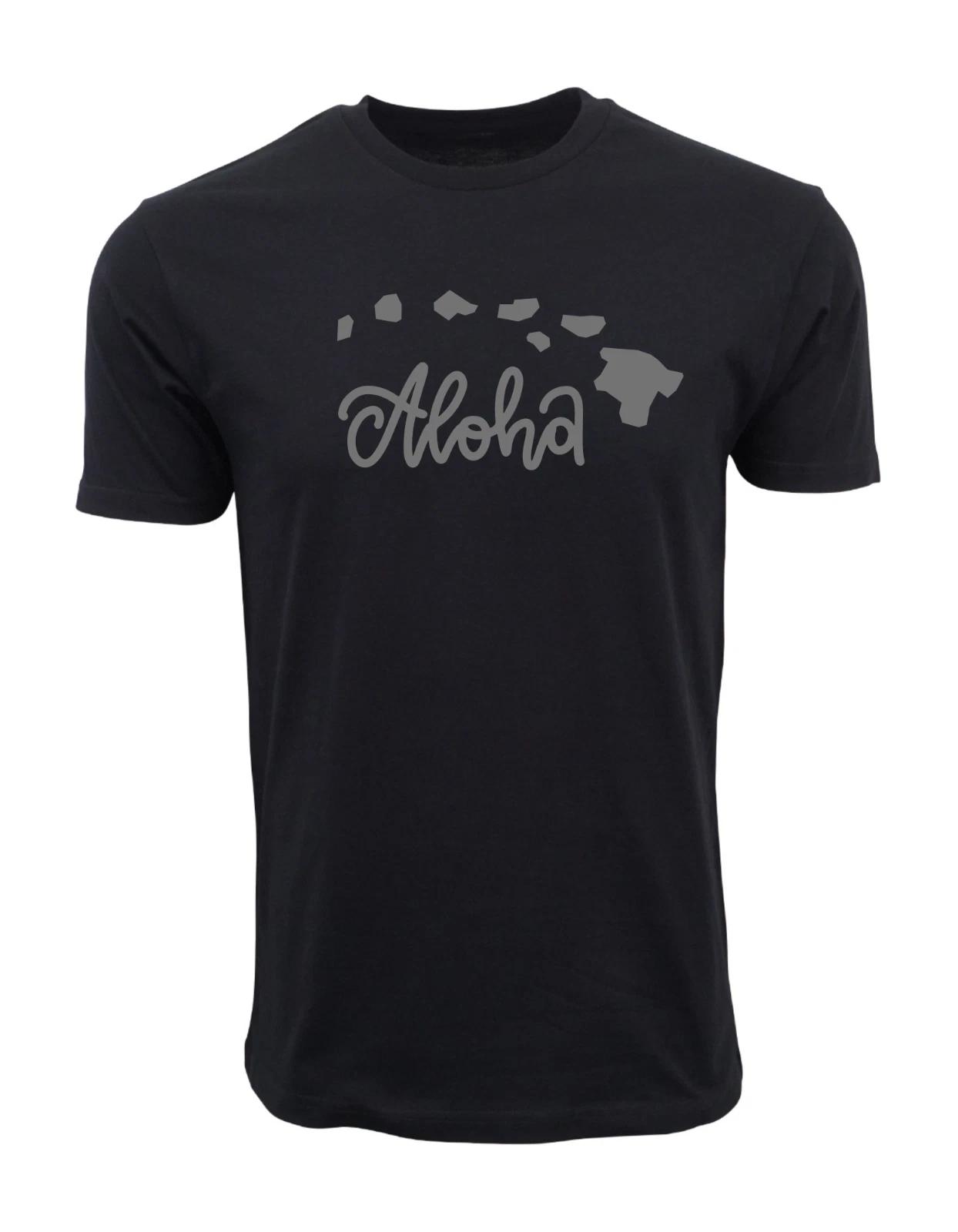 Unisex Adult Casual Graphic HAWAII ISLAND ALOHA T SHIRT T-Shirt XL