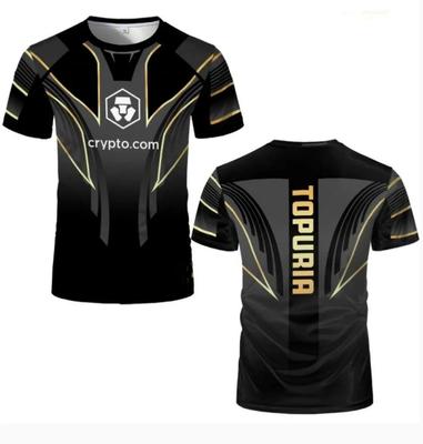 Camiseta de competição de luta masculina e feminina com estampa 3D, tops de verão, malha, gola redonda, roupas esportivas para fãs, homens, tops de manga curta para atividades ao ar livre