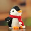 Adorable Penguin Plush Keychain Charm - Companion Cartoon Claw Machine Figure and Bag Accessory.