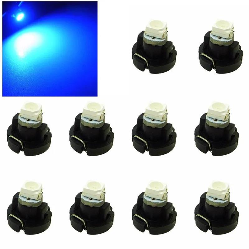 10Pcs T3 1 SMD LED Low Consumption High Bright Long Lifespan Car Bulbs Neo Wedge Climate Gauges Dashboard Control Lights Bulbs 7