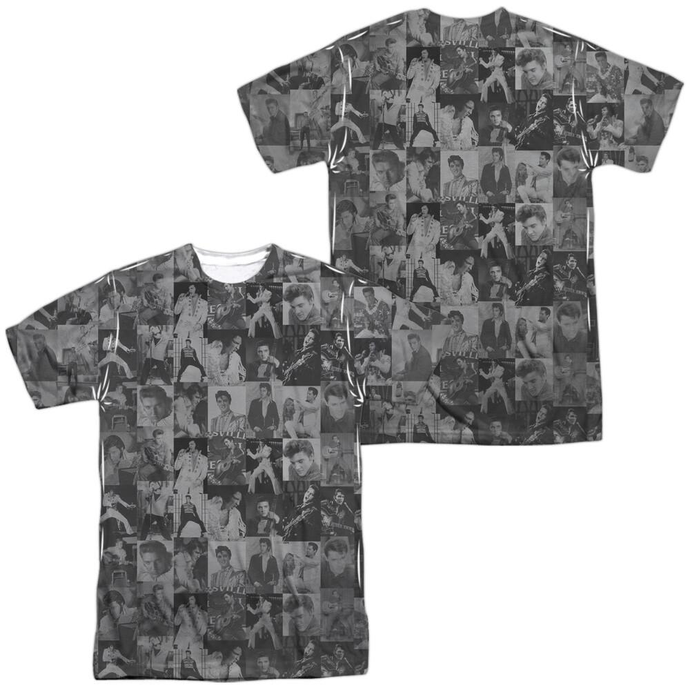 Elvis TCB Crowd Dye Sublimation T-Shirt S