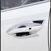 Chrome 4X Door Handle Bowl Cover Trim For Hyundai Sonata 2020-2022 Accessaries