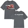 2025 Summer The Latest Unisexs Pure 100 Pure Cotton Printed Tshirt Breathable of High Quality  Its for Beach Travel and Parties
