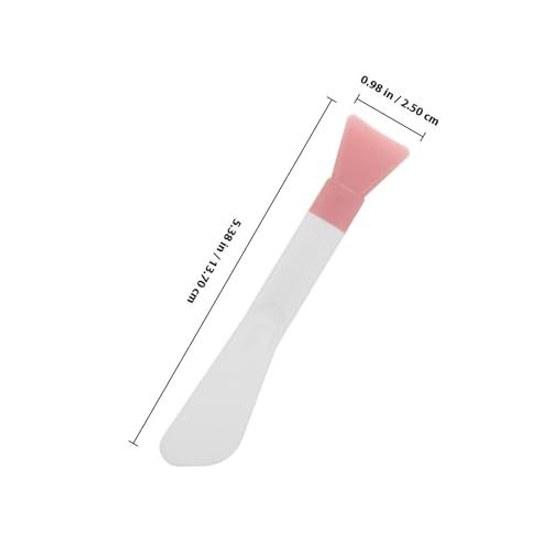 Silicone Double-Head Mouth Cover Applicator Brush Face Dual-End Design Smooth Even Application Reusable Care Beauty Tool