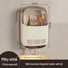 Youqin Wall-Mounted Draining Chopstick Holder with Hooks