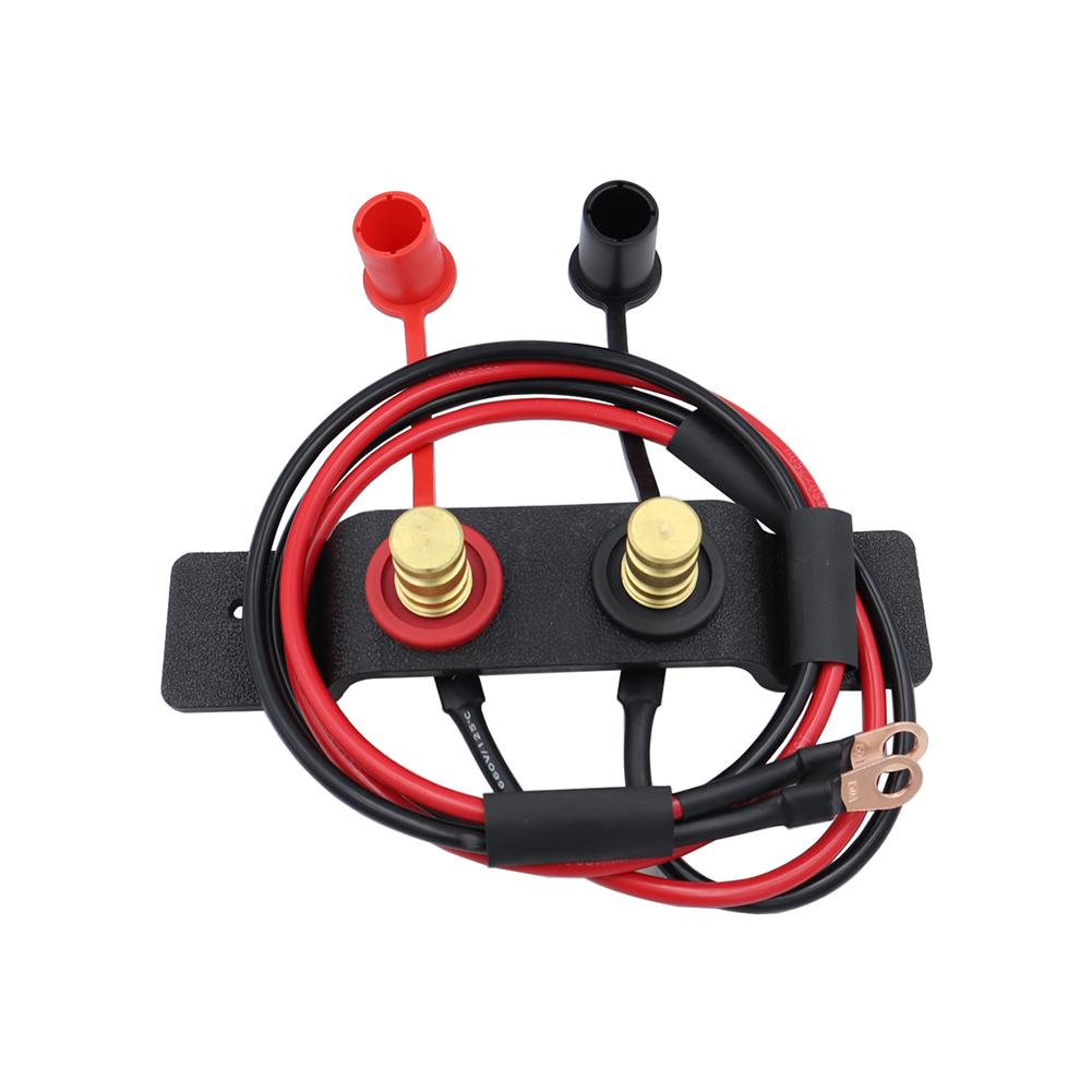 Relocation Battery Jump Post for Can Am Maverick X3 UTV Car Battery Jumper Terminals Charging Tools Kits with Cable