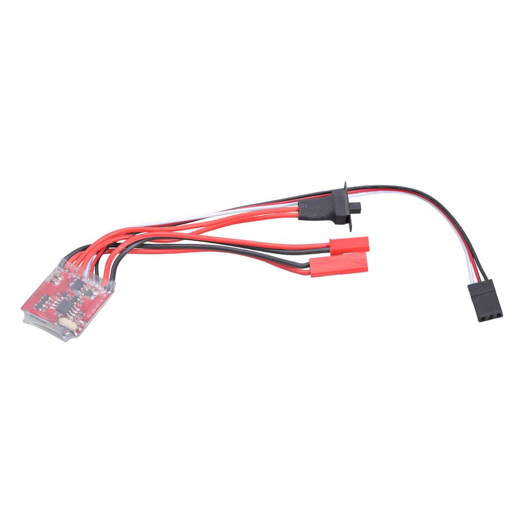 Two-Way 30A ESC Mini Brushed Electric Speed Controller for RC 1/16 1/18 Car Model Toy for Children Playing Accessory