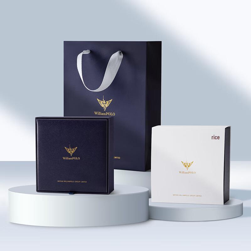 WILLIAMPOLO Men's First Layer Cowhide Automatic Buckle Belt