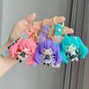 Hatsune Cartoon Miku Keychain Pendant Creative Couple Car Backpack Keychain Accessory Gift For Women Girls Anime Vocaloid