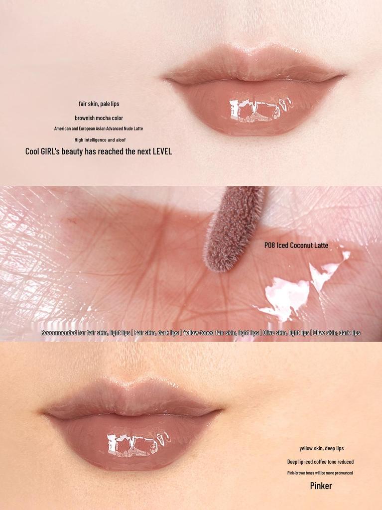 FlowerKnows Shell Pearl Multi-Use Makeup Set: Blush, Lip Glaze, Eyeshadow, Highlighter, Concealer, Perfume, and Color-Correct Cream.