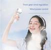 New Handheld Portable Fan Portable Carry-on Small Mini Rechargeable Super Quiet Fan Air Cooler Office Desk Outdoor Travel
