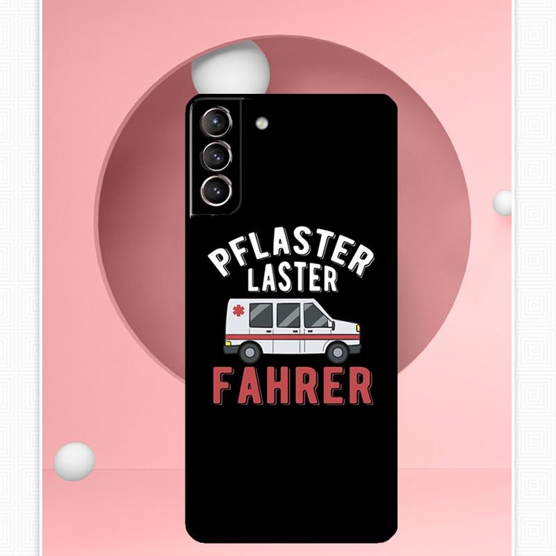 Krankenwagen Rettungsdienst Sanitäter Paramedic Hülle Für Samsung Galaxy S24 Ultra S20 S21 S22 S23 S25 Ultra S9 S10 Plus S25 FE Cover Funda