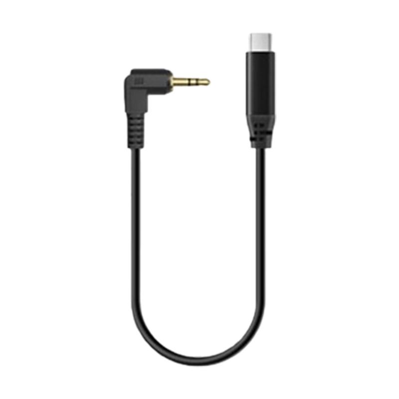 Right Angle 3.5mm Male to USB C Male Audios Cable HiFi Sound Transmission for Smartphones Tablets Laptops Coiled/Straight
