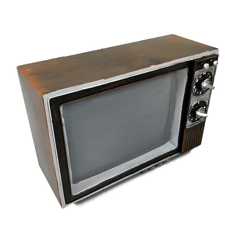 Vintage Eiropas Retro Radio TV komplekta