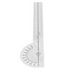 Goniometer Joint Range Motion Protractor 180 Degree Transparent Clear Mark Finger Measuring Physical Therapy Ruler