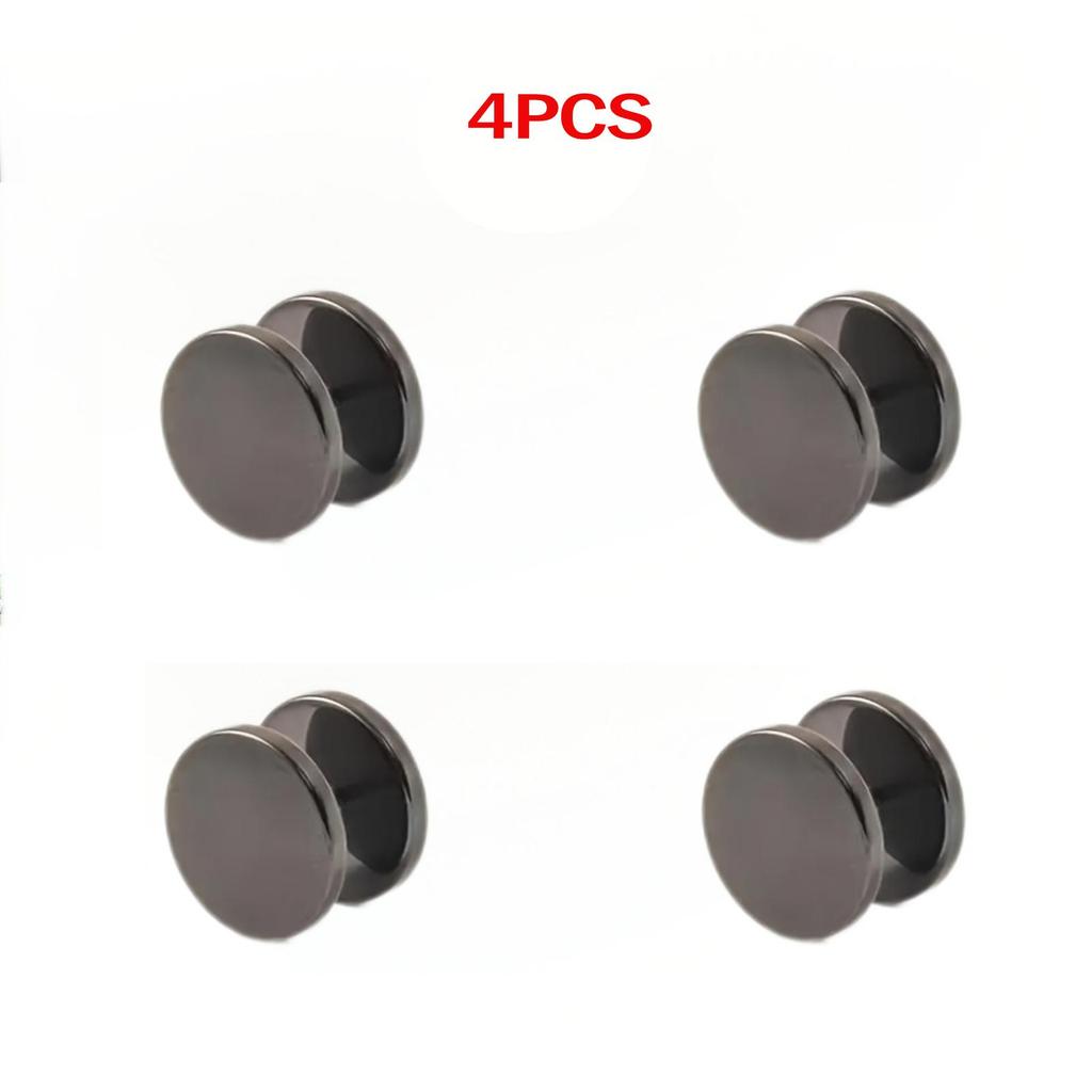 2/4 pezzi Clip Fermaglio a Spirale Senza Cuciture Fermacravatta per Bottoni alla Moda su Maglioni Colletti Clip di Fissaggio Evita Malfunzionamento dell'Armadio