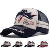 Casquette Mesh d'Été Style Trucker Homme Broderie Vintage Casquette de Baseball Visière Rétro Snapback Femme Hip Hop Casquettes Papa Pour Activités Extérieures Décontractées