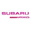 For Subaru BRZ SYMMETRICAL AWD Logo WRX Forester XV Outback Impreza Car Badge Letter Sticker Trunk Emblem WW222