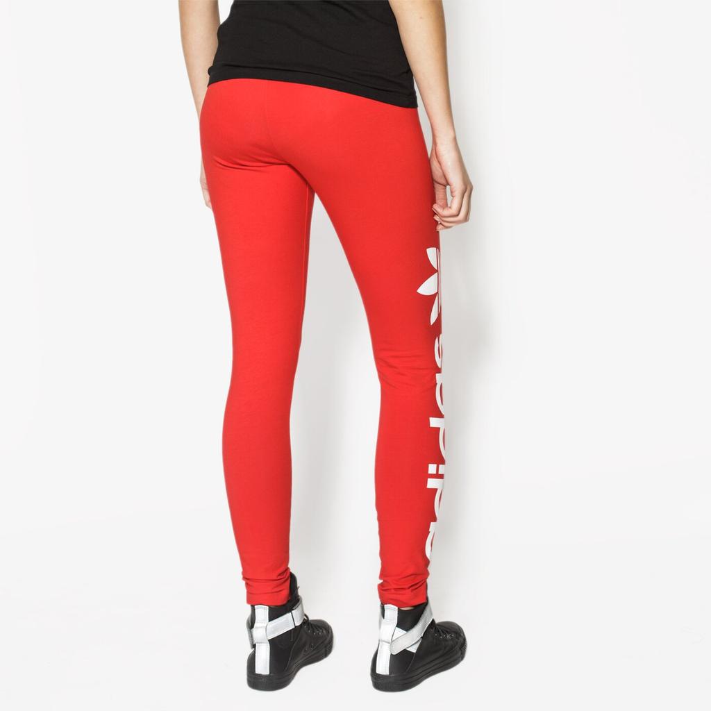 adidas Originals Sports Lifestyle Serie Casual Mode Ademend Comfortabel Sport Lange Broek Dames onderkleding Rood AY8108