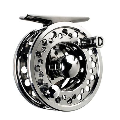 Vollmetall Ultraleicht Former Fliegenfischenrolle 2+1BB CNC Gefräste Karpfenrollen Aluminium Eisrolle mit Bremskraft