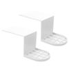 2pcs Laundry Cup Holder Drip Catcher For Detergent Bottles No Assembly Plastic Drip Tray Soap Dispenser Tray Home Laundry Tool