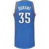 Adidas X NBA Collaboration Durant Thunder Team Logo Letter Number Print Outdoor Casual Sports Pullover Basketball Jersey Men Jersey 7912A-3CB-K91104