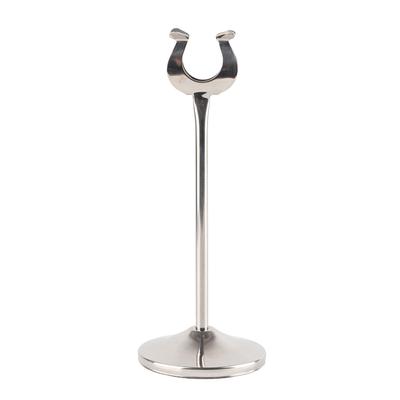 U-förmiger Edelstahl-Kartentischnummernhalter, Ständer, Clip für Hochzeitsfeier, Restaurant