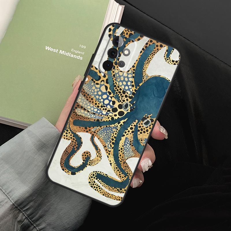 Oktopus Für Samsung Galaxy A55 A35 A53 A33 A13 A15 A36 A56 A26 A16 A22 A32 A52 A54 A34 A05 A06 Hülle