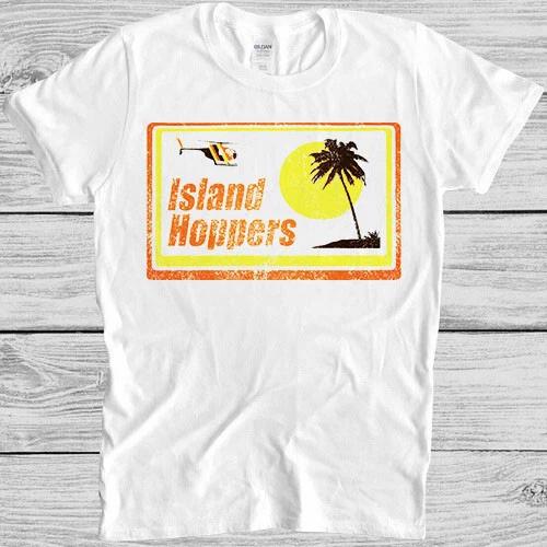Футболка Island Hoppers 1181 Магнум PI Король Винтаж Крутой Подарок XXXL