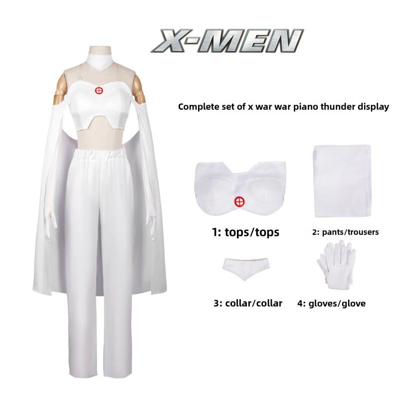 Grey Xmen Jean Summers Movie Superhero Cosplay Halloween Performance Costume