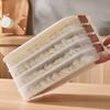 3/4-layer Wonton Dumpling Storage Containers Sealed Quick-Frozen Dumpling Boxes Stackable  with Timer Kitchen Tools