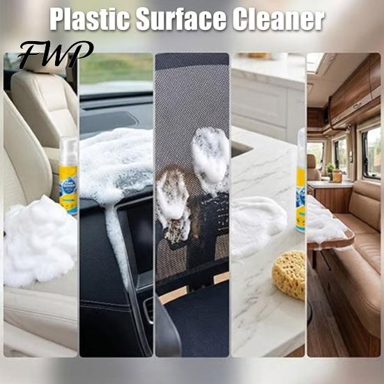 Sofa Stoffreiniger Schaum Multifunktional Spülfrei Tiefenreiniger Spray mit Schwamm Tuch Fleckenentferner für Auto Innenraum Küche Fett Bad