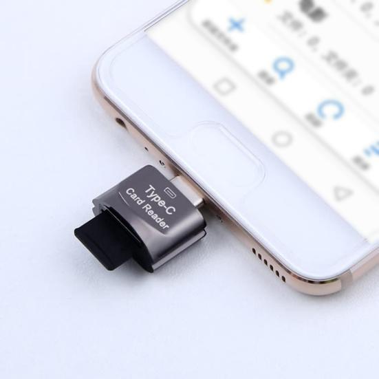 OTG Card Reader High-speed Stable Output Type-C To SD Adapter Smart Memory Card Reader Phone Accessories