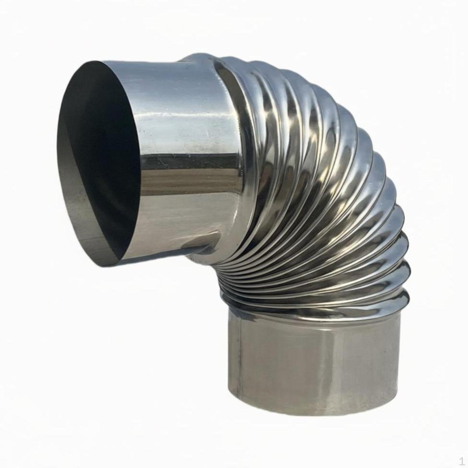 Stainless Steel Chimney Wood Burning Stove Accessory, Outdoor Heating