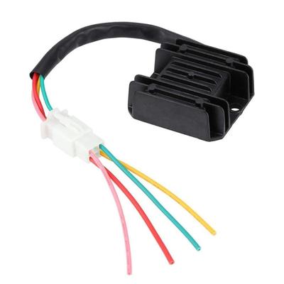 12V Motorbike Beach Biking Enthusiasts Regulator Rectifier With Four Pin Connect For Enhancing Electrical Performances