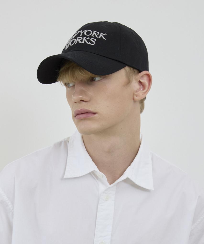 Nyuyogwogseu Signature Logo Ball Cap_Black
