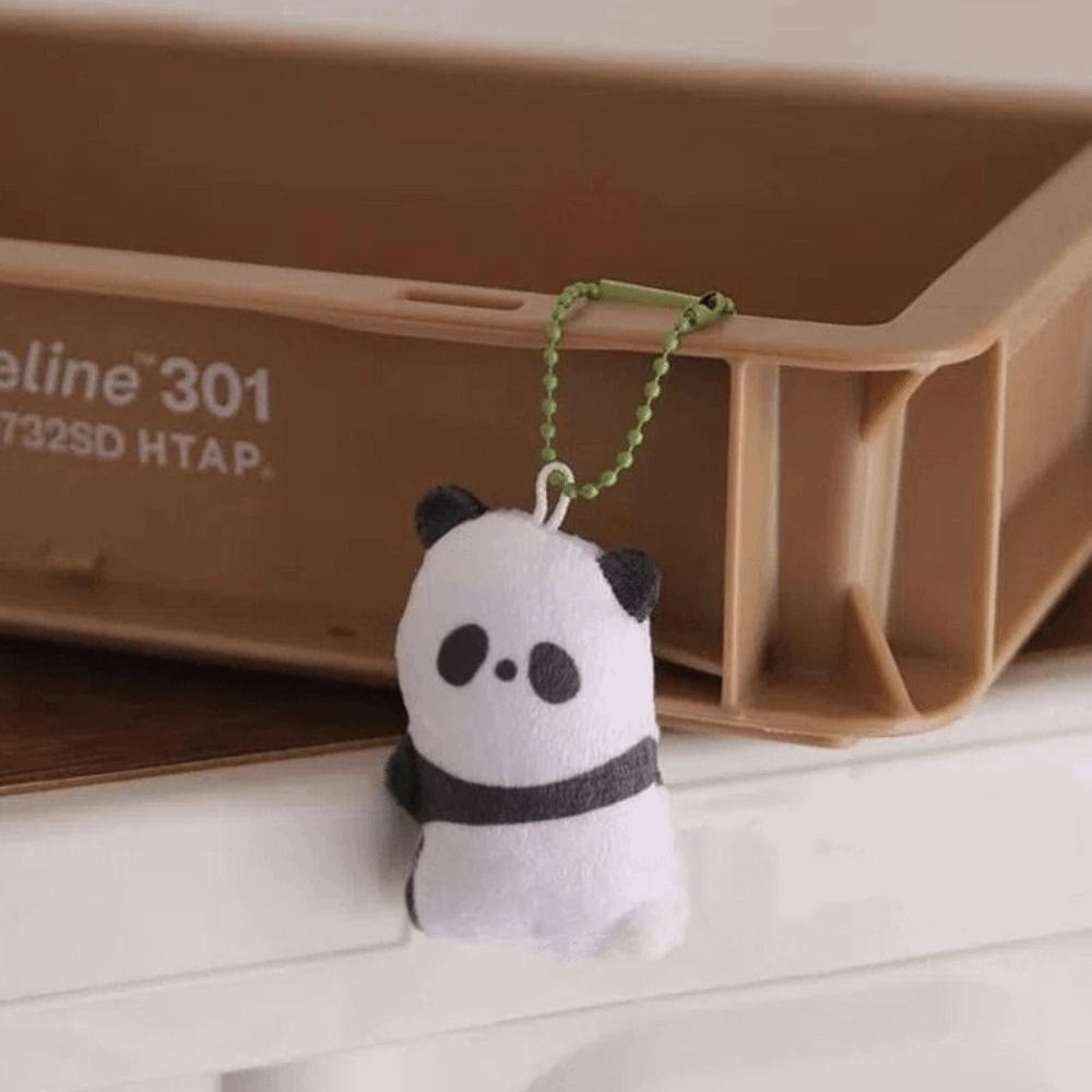 Lion Car Accessory Plush Toy Girls Key Chain Bag Pendant Schoolbag Pendant Korean Style Key Chain