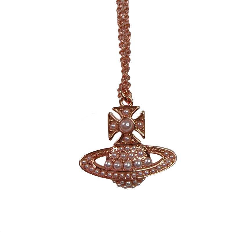 

Pearl Cream Westwood Luzia Cameo Pendant Neckchain Woman Gift Retro рожевий червоний колір