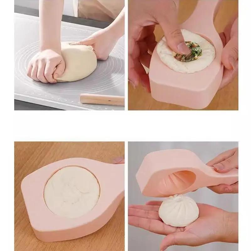 Plastic Steamed Bread Mold Baking Mold Artifact Pasta Steamed Stuffed Bun Steamed Stuffed Baozi Making Molds Kitchen Accessories