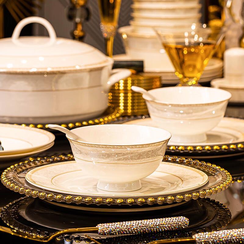 Čínská keramická jídelní sada Jingdezhen