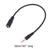 2.5mm to 3.5mm Audio Adapter 2.5mm Male to 3.5mm Female  Audio Converter Gold-Plated Audio Jack Connector for Headphone